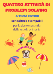 QUATTRO ATTIVITÀ DI PROBLEM SOLVING A TEMA ESTIVO