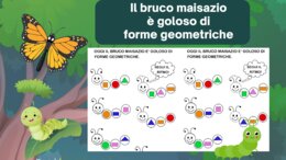 RITMI: Il Bruco Maisazio e le forme geometriche