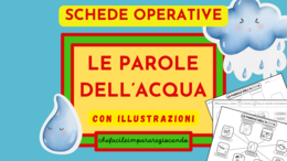 SCHEDE OPERATIVE - LE PAROLE DELL'ACQUA - IL SUONO CQU