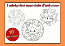 I miei primi mandala d'autunno