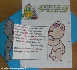 La filastrocca degli orsi ( inserisci un oppure un')
