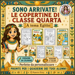 Copertine Classe Quarta_Antico Egitto
