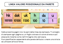 Quaderno di ottobre di matematica in classe quarta: i grandi numeri, l'addizione e il goniometro.