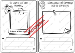Il mio passaporto dell'anno - attività di fine anno scolastico
