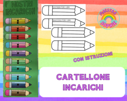 CARTELLONE INCARICHI TEMPLATE + ISTRUZIONI