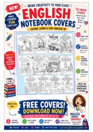 🇬🇧 GIVE YOUR ENGLISH NOTEBOOK A NEW LOOK!
