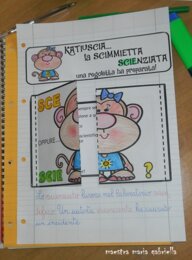 SCI SCE SCIE la scimmietta scienziata pop up