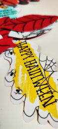 Ghirlanda "HAPPY hAUTween" SENZA TESTO