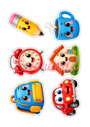 Il Mondo degli Stickers 3D!