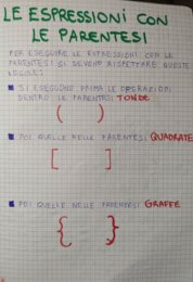 QUADERNO DI MATEMATICA per la classe V con esercizi svolti - 1° parte -