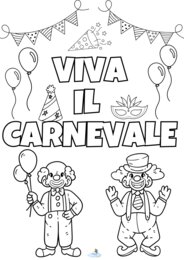 POSTE COLLABORATIVO TEMA CARNEVALE