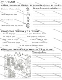 COMPITI DI PASQUA - Classe 2^