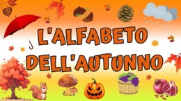 🍁🍂L'ALFABETO DELL'AUTUNNO: per conoscere i vocaboli relativi a questa stagione🍁🍄🍇🎃-