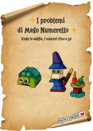I problemi di Mago Numerello, Ruga la saggia (numeri fino a 50)