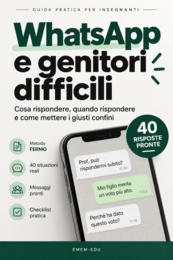 WhatsApp e genitori difficili – Guida pratica per insegnanti