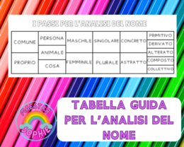 SCHEMA - GUIDA ALL'ANALISI DEL NOME