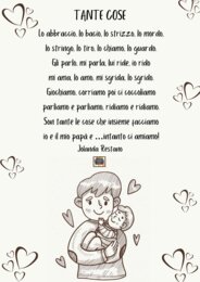 TANTE COSE di Jolanda Restano - Filastrocca per il papà -