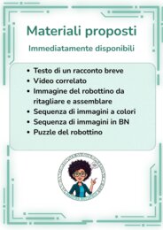 Attività interdisciplinare inclusione. Lino il robottino