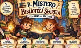 Il mistero della biblioteca segreta - didattica a stazione italiano