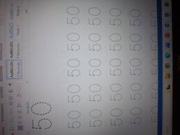 Pregrafismo tratteggio da 50 a 60