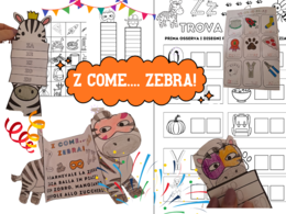 Z COME... ZEBRA E ZORRO! CLASSE PRIMA