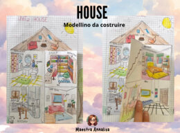 House - modellino da costruire per il quaderno