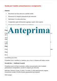 L’avverbio: riconoscere, comprendere, classificare - Materiale manipolativo Montessori, classi 3/5