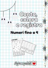 Conta e colora Halloween