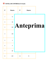 Enigmi d'autunno- problemi a difficoltà crescente con controllo classi 3/5