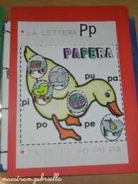 Lettera P di Paperine