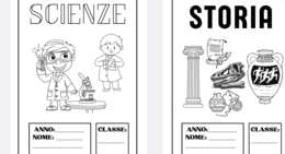 📘 Copertine per Quaderni – Scuola Primaria