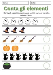 HALLOWEEN INFANZIA • Raccolta Schede Didattiche, Attività e Filastrocca Finale