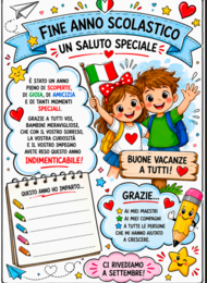 FINE ANNO SCOLASTICO