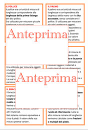 Prima del metro il corpo: un percorso Montessori tra Storia e Matematica alla scoperta delle antiche misure