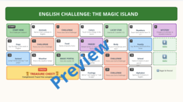 MEGA BUNDLE 3 in 1 – Giochi da tavolo stampabili: tabelline, grammatica e inglese (Scuola Primaria)