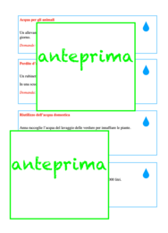 L'acqua conta! problemi matematici su dati reali