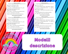 Descrivere persone e animali - modelli per la produzione scritta