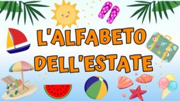 L'ALFABETO DELL'ESTATE