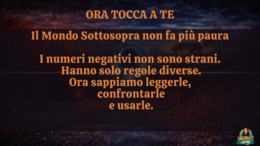 Il mondo sottosopra dei numeri relativi - Presentazione PowerPoint per la classe quinta