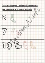 Giornata dei calzini spaiati matematica classe prima scuola primaria