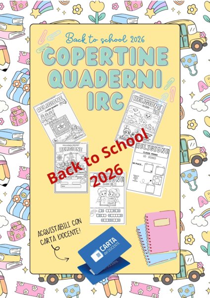 COPERTINE DIDATTICHE DI RELIGIONE 2026/2027