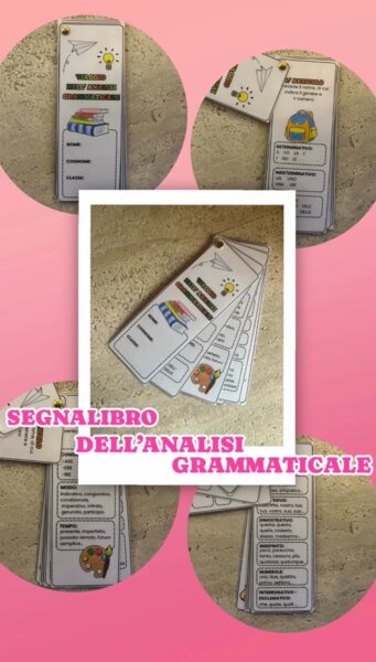 Segnalibro dell'analisi grammaticale