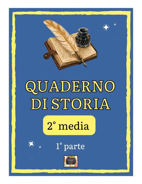 Quaderno di Storia scritto a mano per la  2ª Media  - 1ª Parte: Umanesimo, Rinascimento, Colonizzazione, Riforme e Seicento