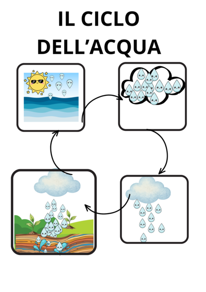 IL CICLO DELL'ACQUA. RIMA. SCIENZE