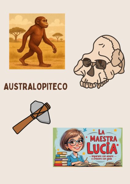 L'AUSTRALOPITECO-STORIA