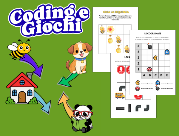 CODING UNPLUGGED – Schede operative per la scuola primaria