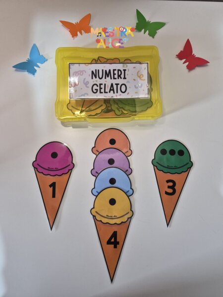 NUMERI GELATO - MAESTRA ALICE