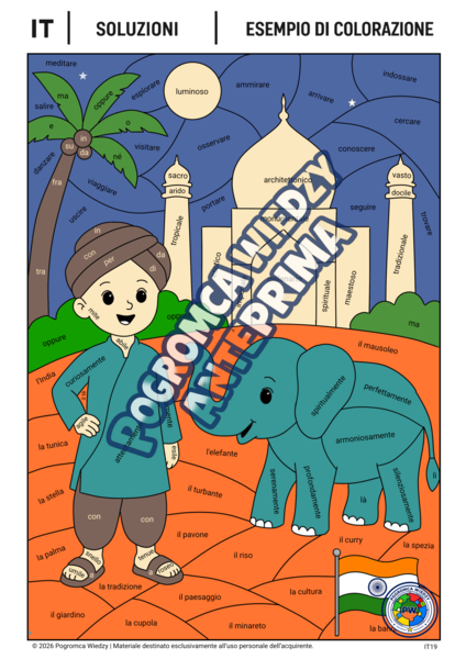 Il giro del mondo – INDIA | Parti del discorso
