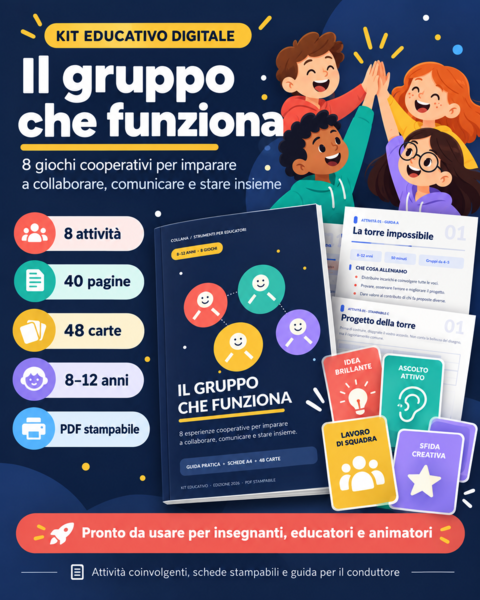 Il gruppo che funziona. Kit educativo
