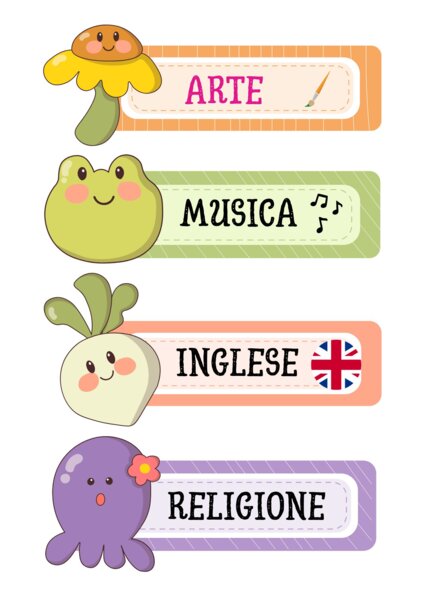 cartellone giornata scuola primaria